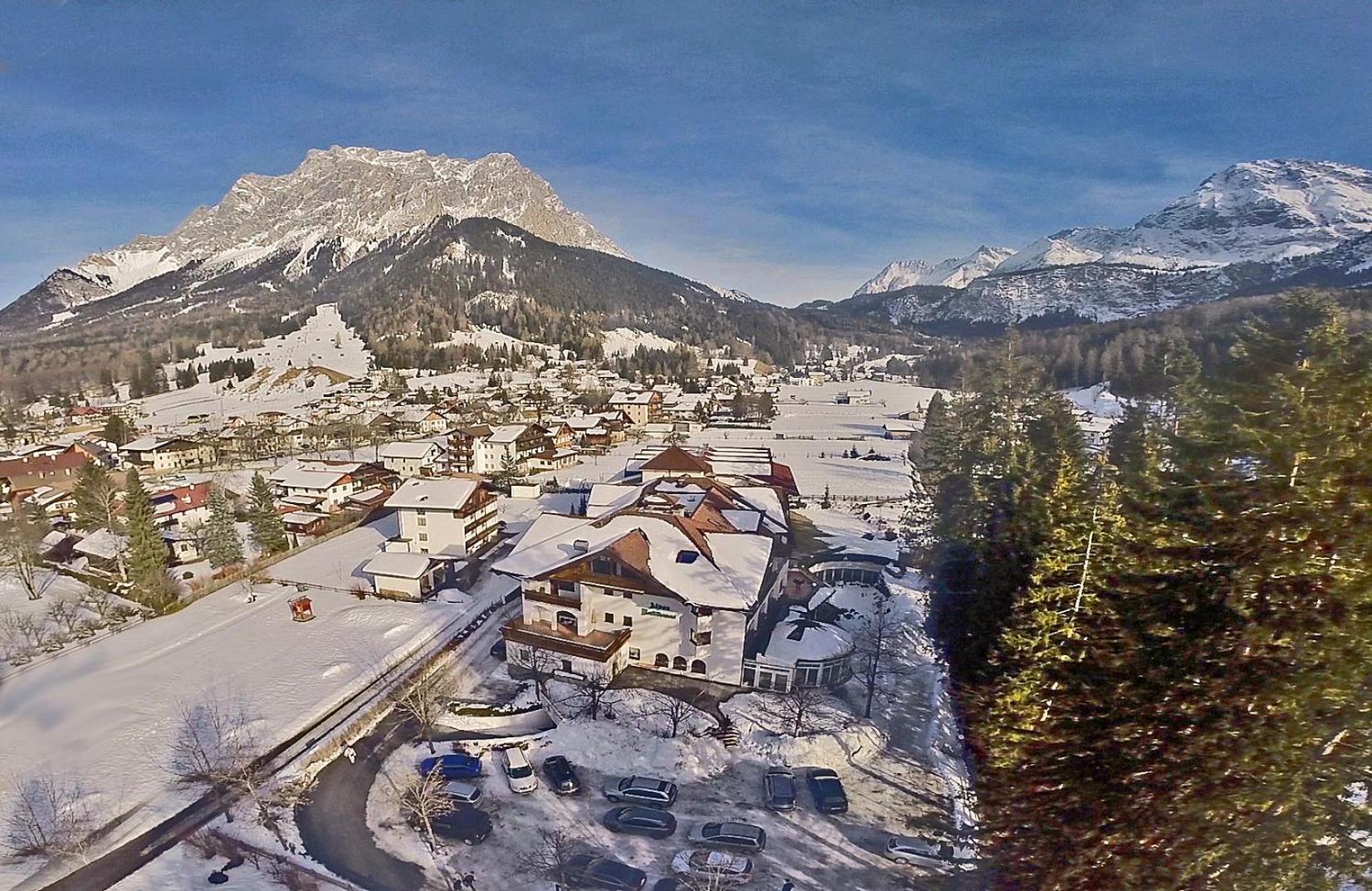 Hotel Alpen Residence Ehrwald Bagian luar foto